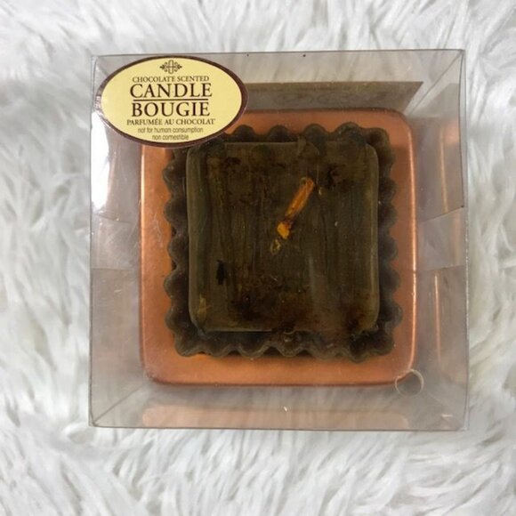 Candle Bougie Set of 3 Chocolate Scented Heart & Truffle Shaped Candles - Picture 4 of 8